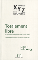 Revue XYZ de la nouvelle, no 111